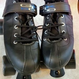 Adult Black Roller Skates Pacer GTX-500 Size 8